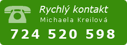 Rychl� kontakt (Michaela Kreilov�): 724 520 598